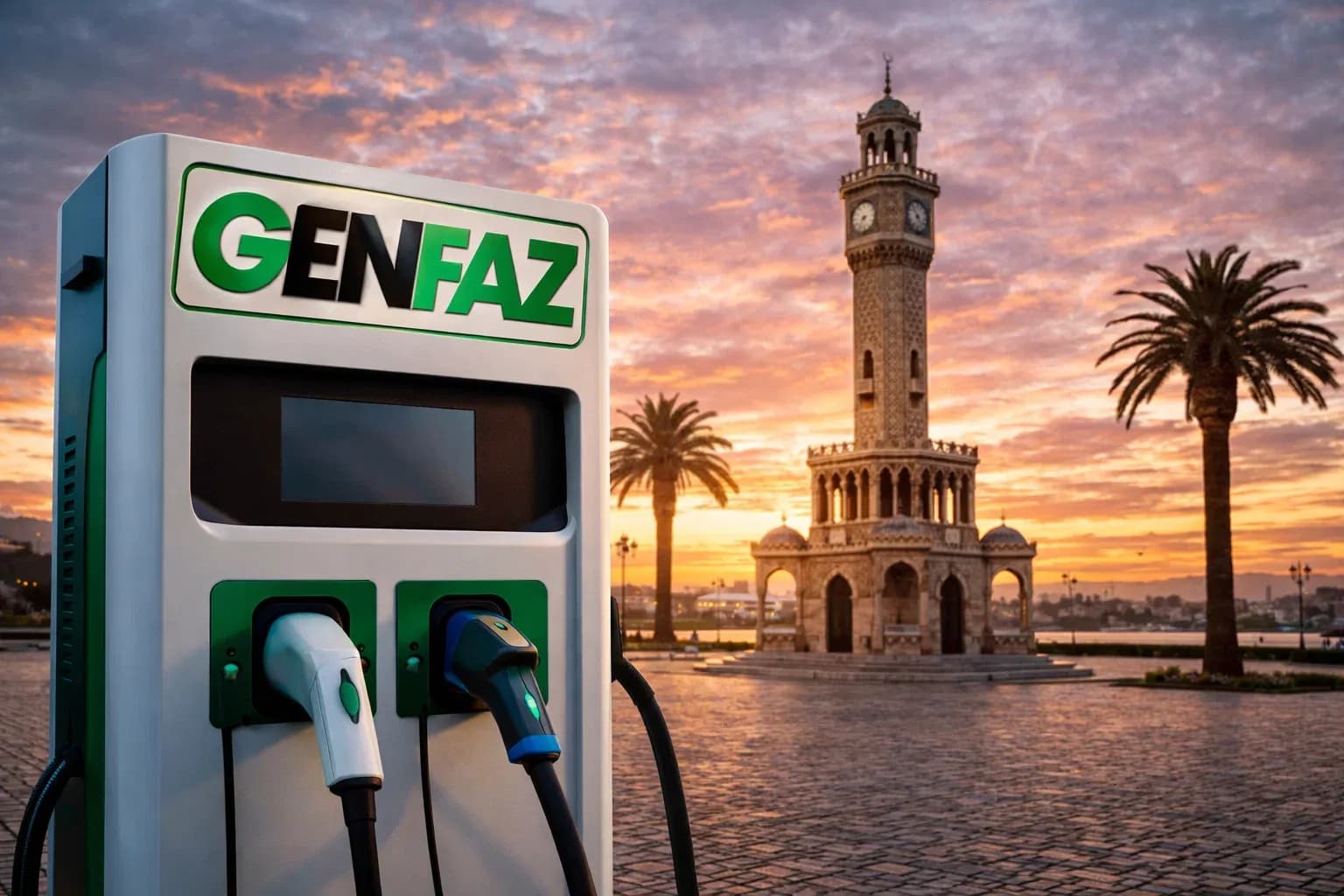 Elektrikli Araç Şarj İstasyonu İzmir Çözüm Ortağınız: Genfaz